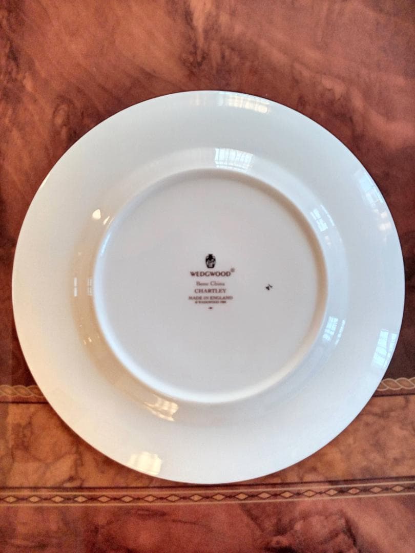 レディ ウェッジウッド　CHARTLEY（17.5cmプレート）６枚セット