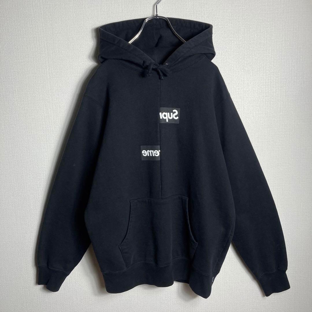 【在庫1点限り】シュプリーム×コムデギャルソン　コラボパーカー　M.