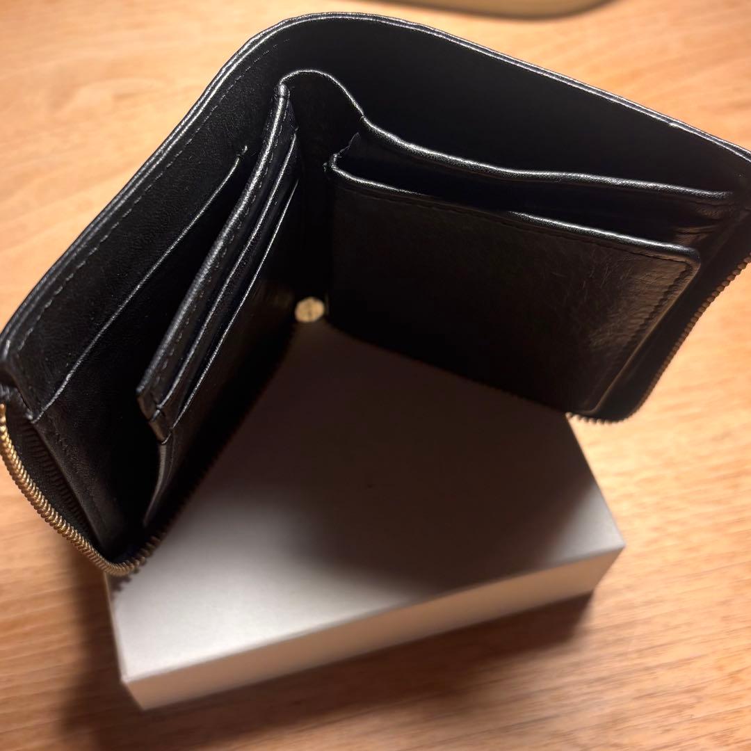 【栃木レザー】SLOW&CO ブラック　財布