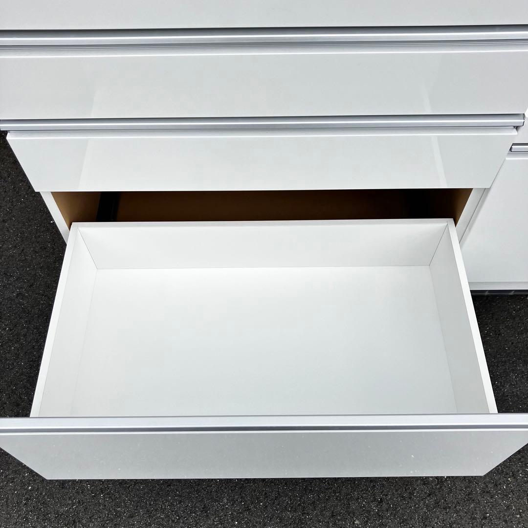 【美品】ニトリ レジューム キッチンカウンター 120-2 QH-R-WH