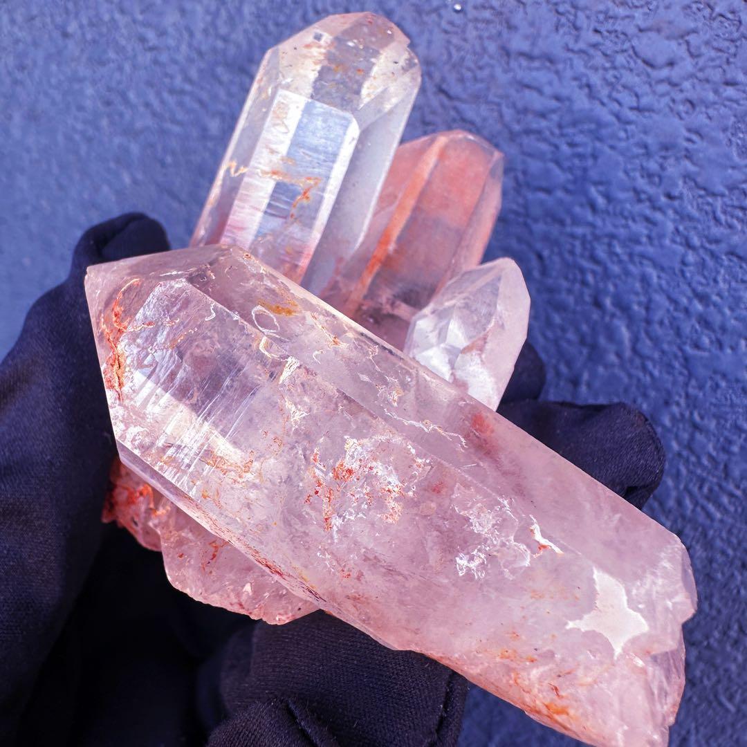 爆レア❗️高透明度❗️レインボー☆超強いパワー 可愛い♡ヒマラヤクラスターA1370