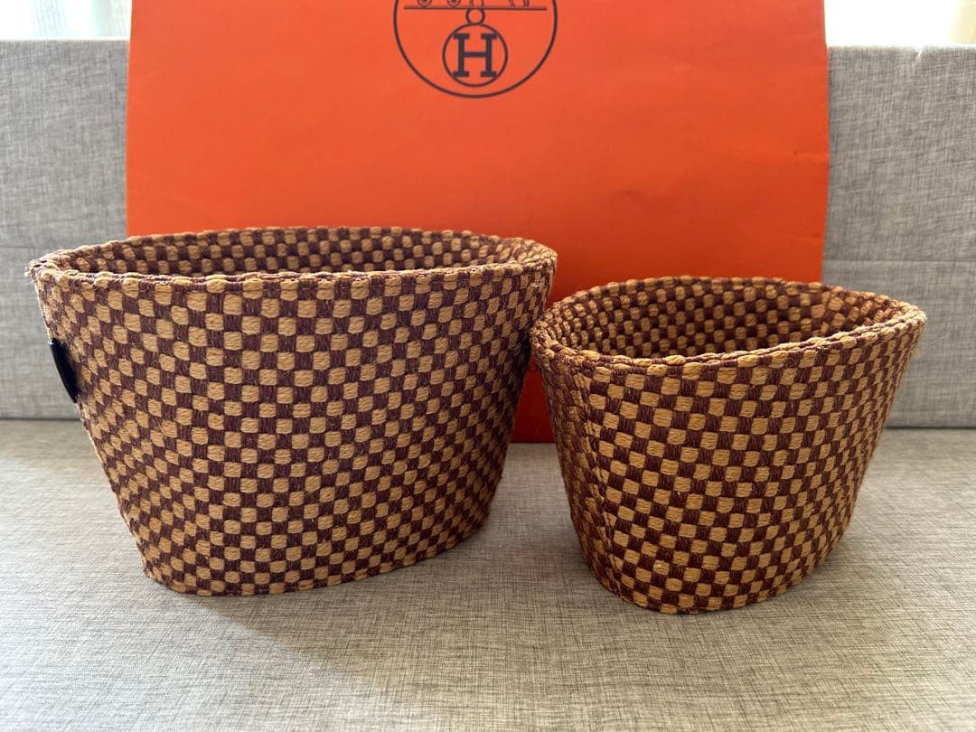 エルメス　カゴ　パニエドプラージュ