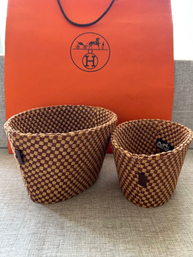 エルメス　カゴ　パニエドプラージュ