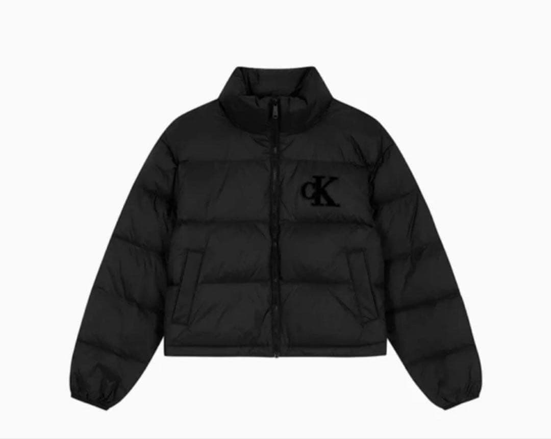   ブラックダウンジャケット 正規品 新品未使用 S(M)