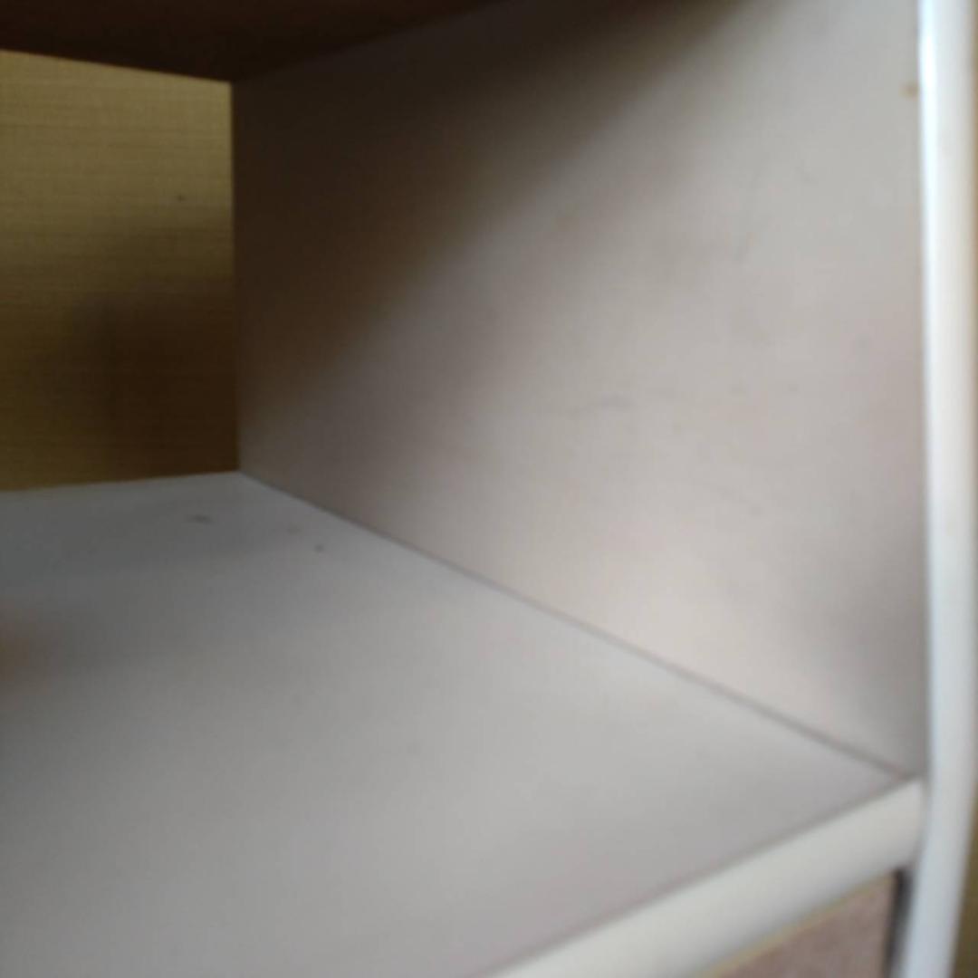 電話台　昭和レトロ　レトロポップ　花柄　収納