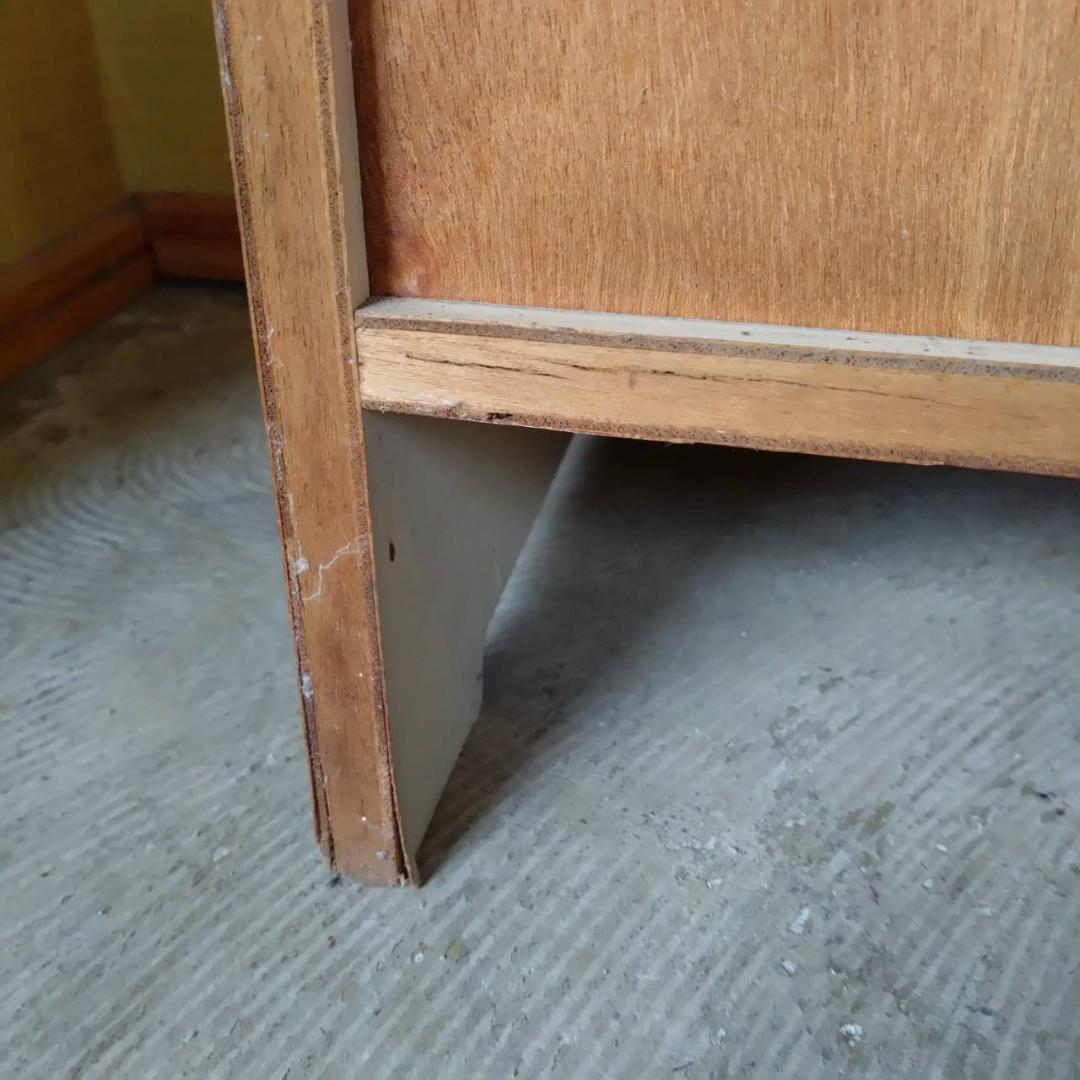 電話台　昭和レトロ　レトロポップ　花柄　収納