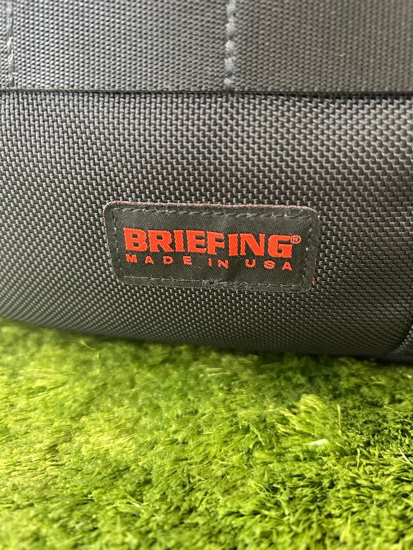 美品　BRIEFING スライダー 2way ボストン ブラック 大容量 黒