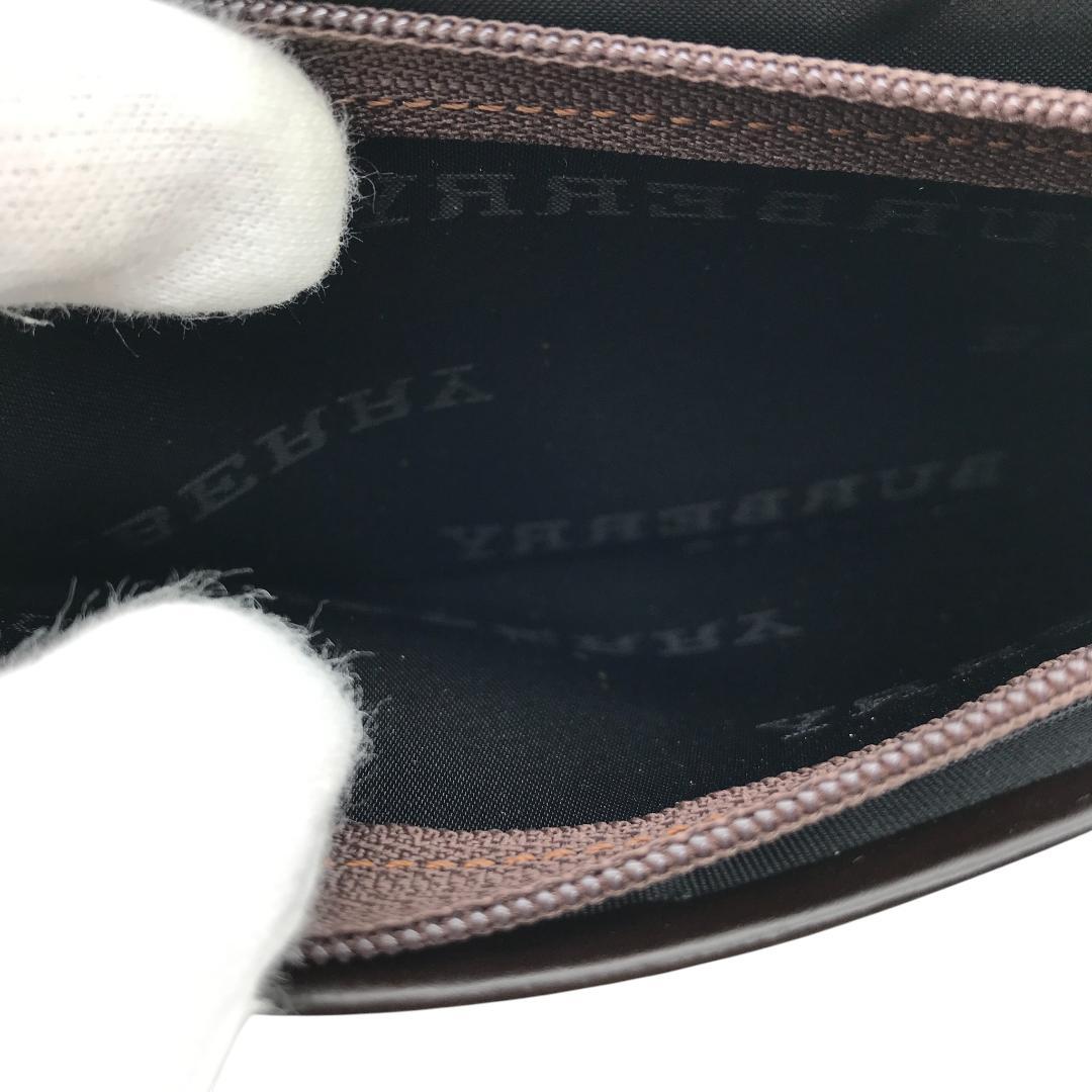 【未使用品】BURBERRY バーバリー ノバチェック 二つ折り 長財布