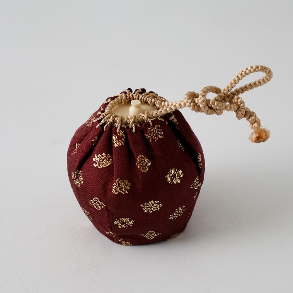 時代 朝鮮美術 李朝 茶入 李朝白磁 時代箱 茶道具 小壷 古玩仕覆黄布 げ蓋