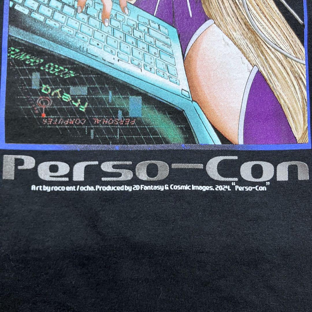 【L/XL】ちょびっツ ちぃ DEFCON7.0オマージュ アニメ Tシャツ