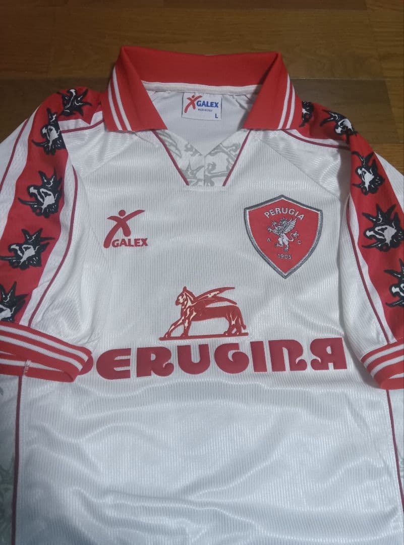 99-00 ペルージャ　アウェイユニフォーム　7　中田英寿　正規品　当時物　美品