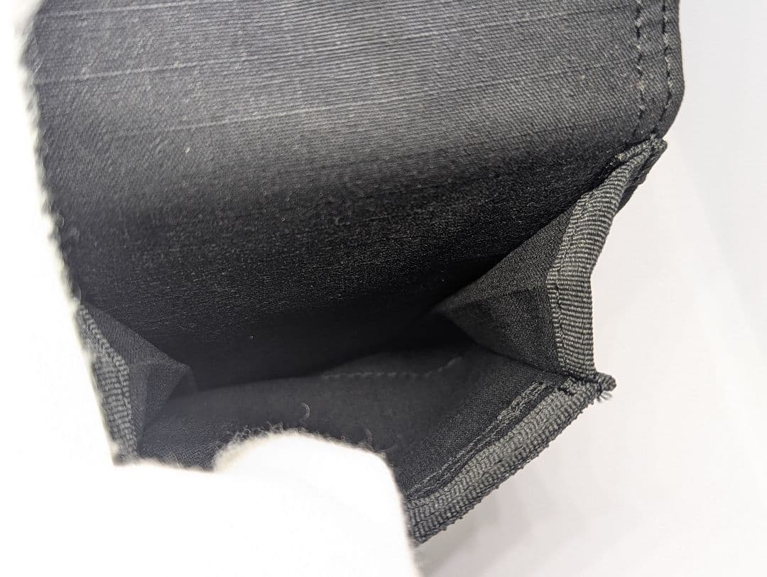 未使用　PORTER ポーター 折りたたみ財布 ブラック リング付き ナイロン