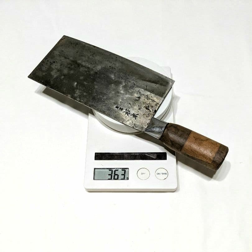 東京杉本 中華包丁 刃渡り約18.5cm【S50-19】