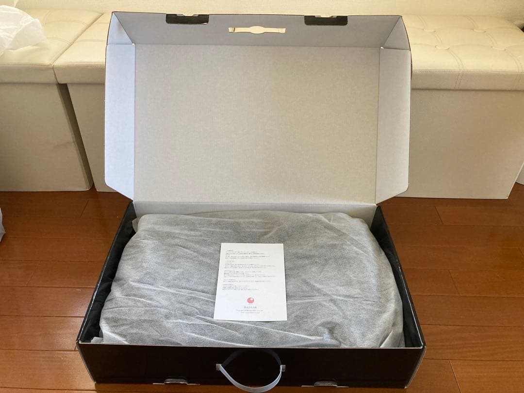 【未使用】ヒツジのいらない枕 最上位モデル 極柔ブラックレーベル