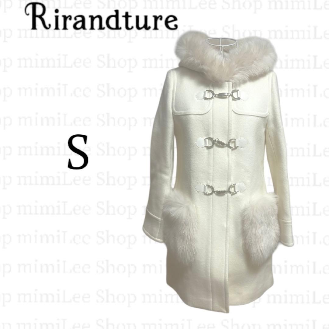 【 Rirandture 】 ポケットファーダッフルコート ファー ビットコート