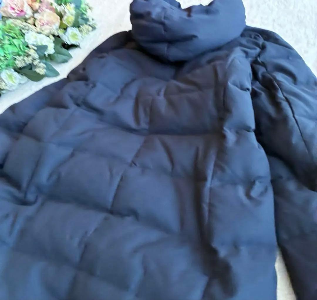 ✨ マッキントッシュフィロソフィー ロングダウンコート✨クリーニング済Mネイビー