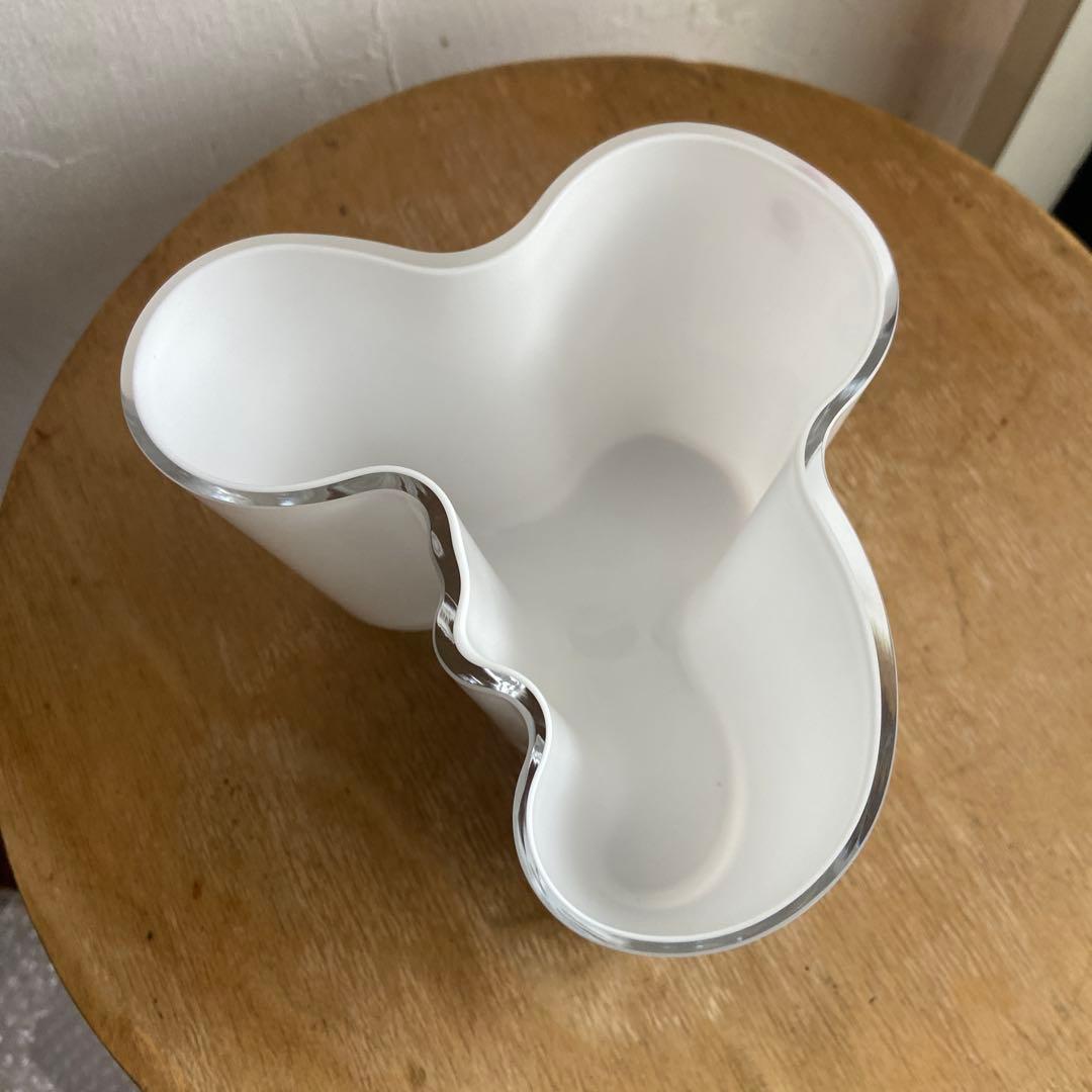 アルヴァ・アアルト コレクション ベース 120mm ホワイト　scope 花瓶