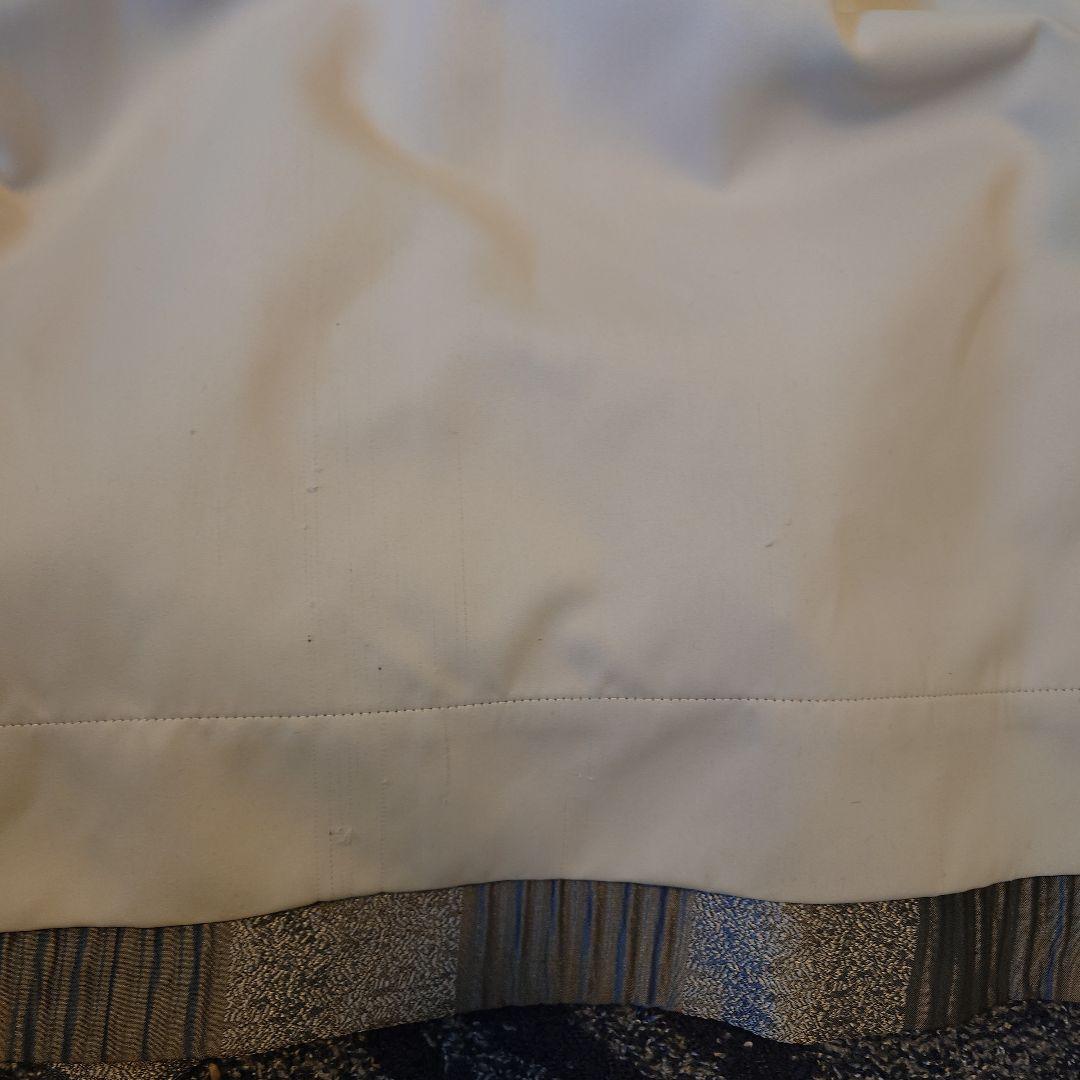 【最高級】ニトリ オーダーカーテン モニク2 裏地付き グレー 2倍ヒダ 遮光