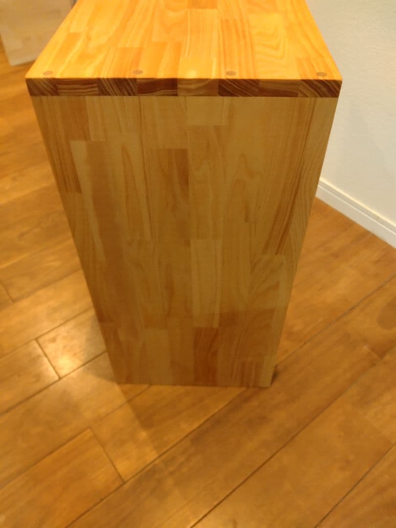 木製　ハンドメイド　オーダー　コの字　サイドテーブル　テレビ台　水槽台