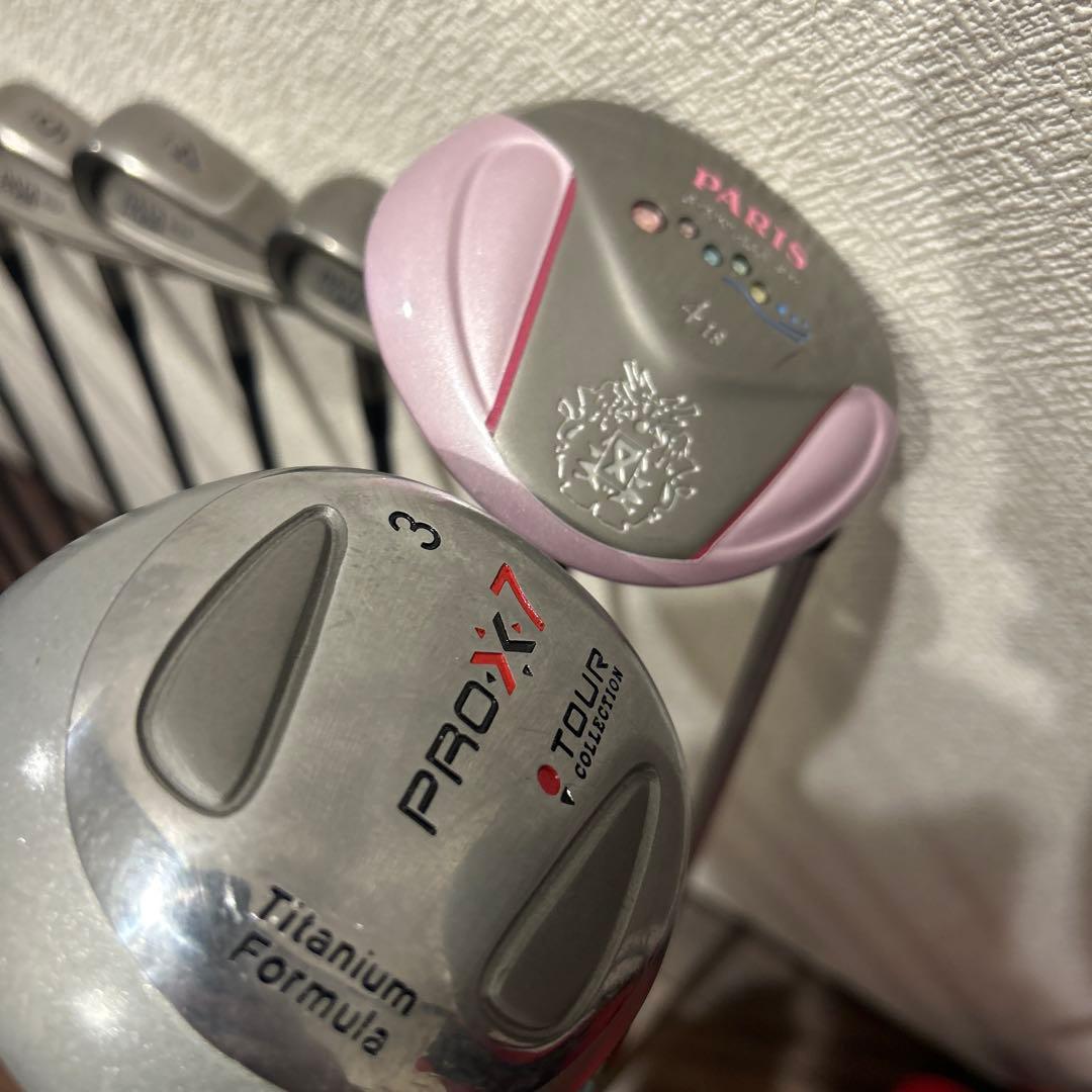 プロギア他　レディース　14本　右利き　ゴルフセット