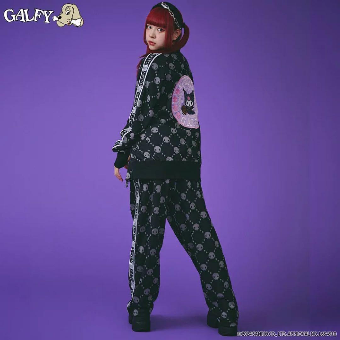 GALFY×クロミコラボ　ドクロだらけセットアップ
