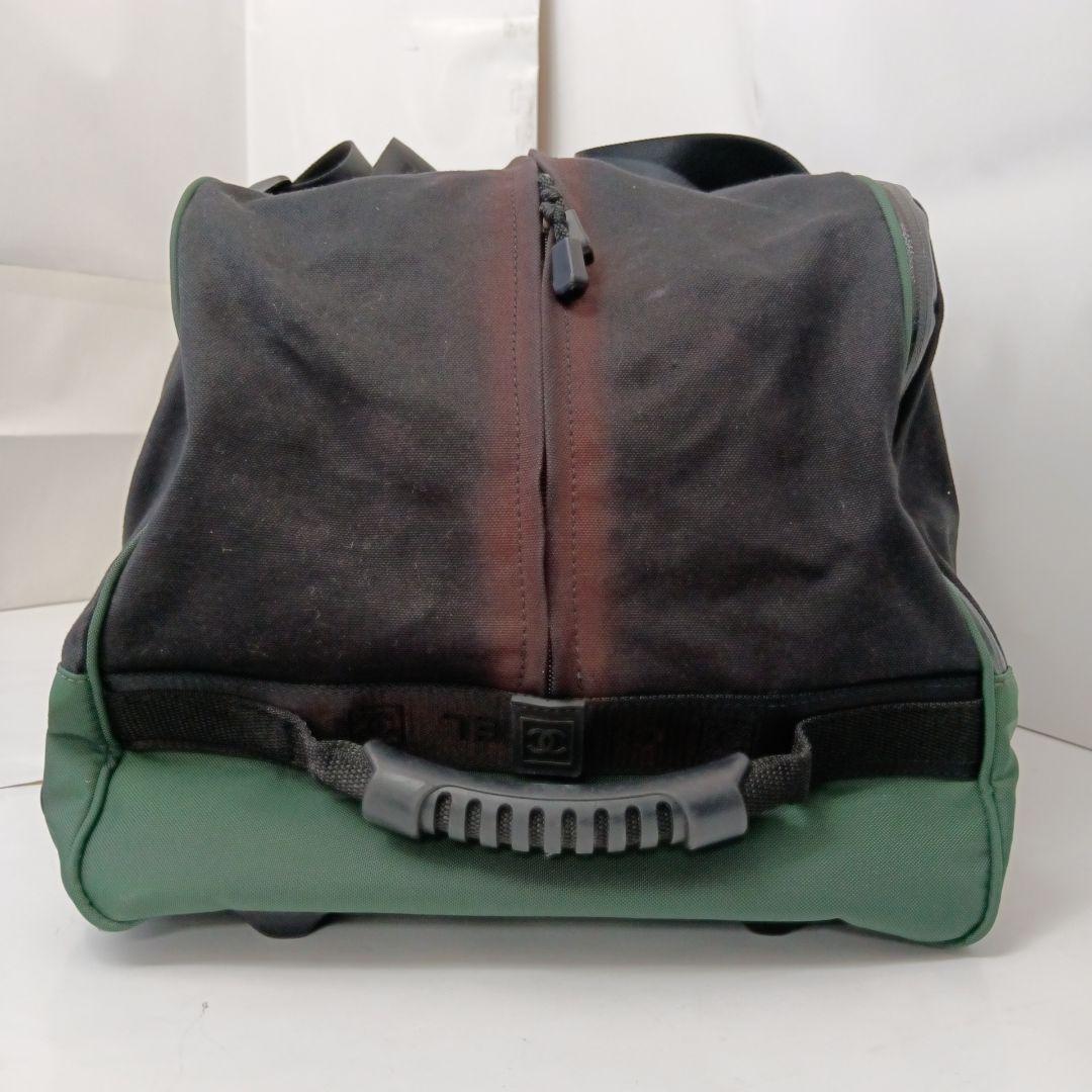 LK02 シャネル スポーツライン キャリーバック ボストンバック シール付き