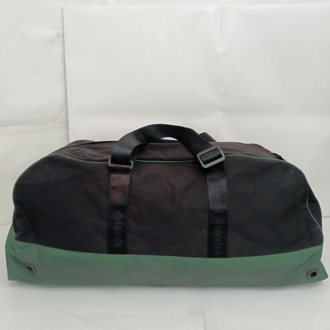 LK02 シャネル スポーツライン キャリーバック ボストンバック シール付き