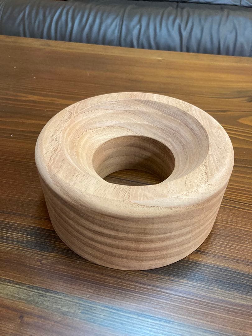 木製ボール　ラグビー　インテリア