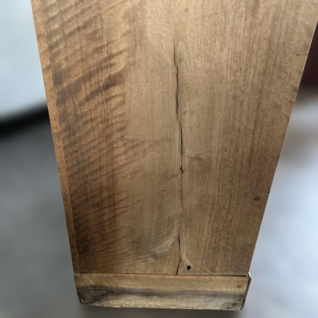 アンティーク　栗の木　本棚　オープンラック　飾り棚 古家具　店舗什器