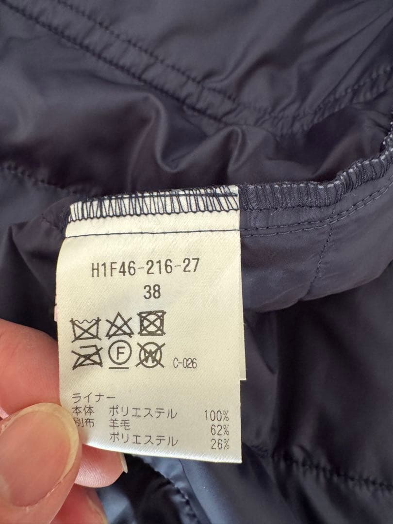 マッキントッシュ BELFAST ベルファスト 2WAYショートコート38