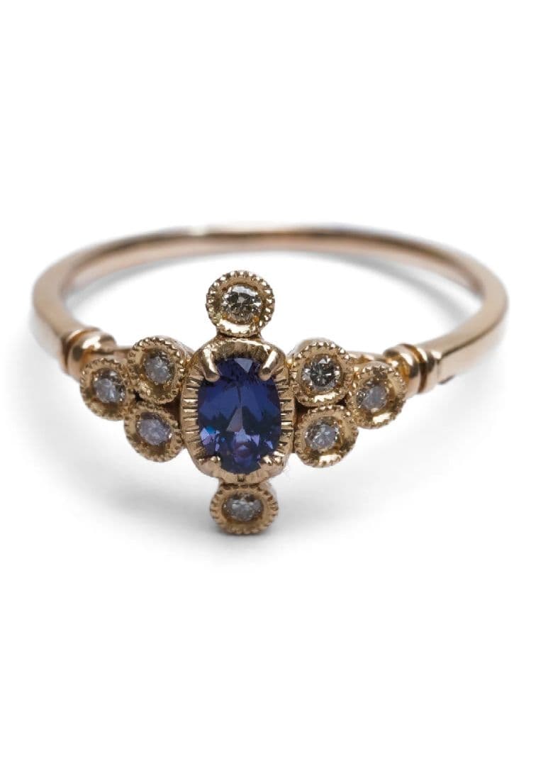 【最終価格】tatsuo nagahata カラーチェンジガーネット リング