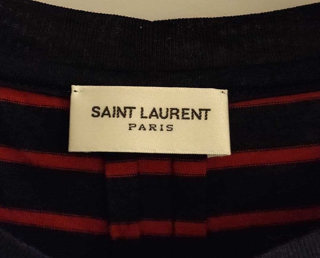 サンローランsaintlaurent　ボーダー Tシャツ　S