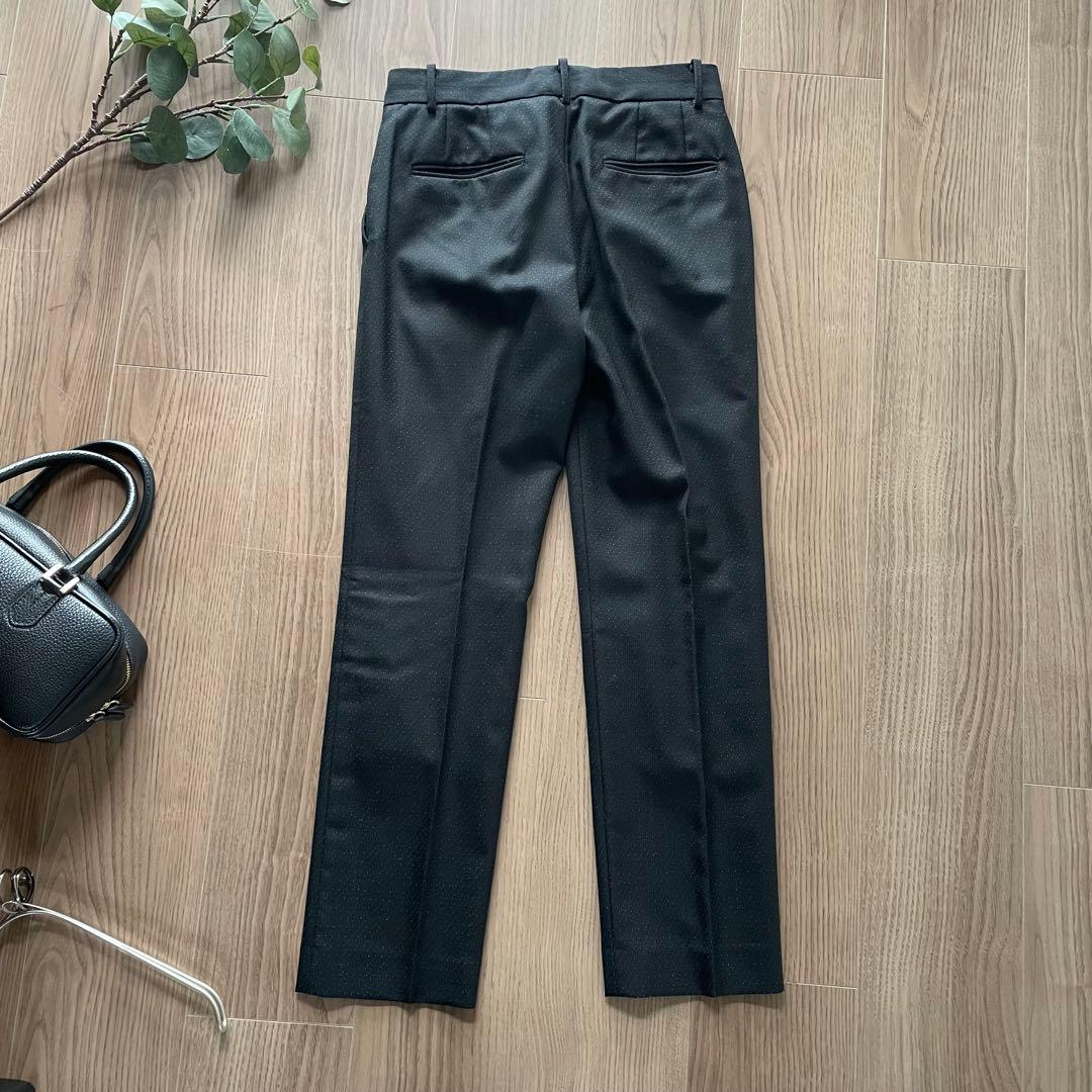 Paul Smith ポールスミス　パンツスーツ　1B ドット水玉　36 S 黒