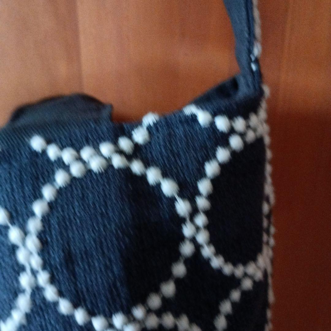 ミナペルホネン ハンドメイド　ネイビーtambourine 3wayトート