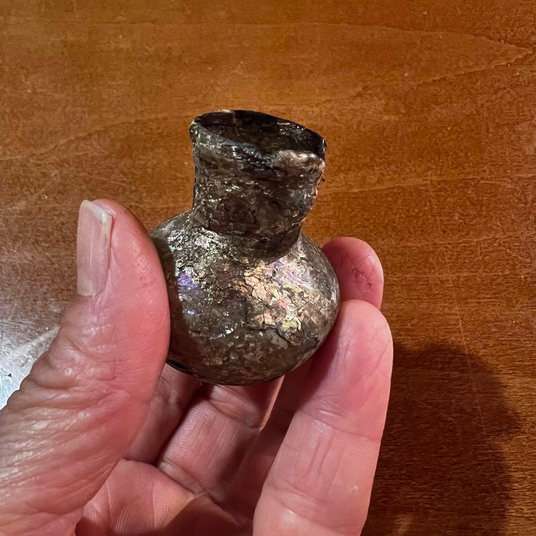 ローマンガラス　木箱つき