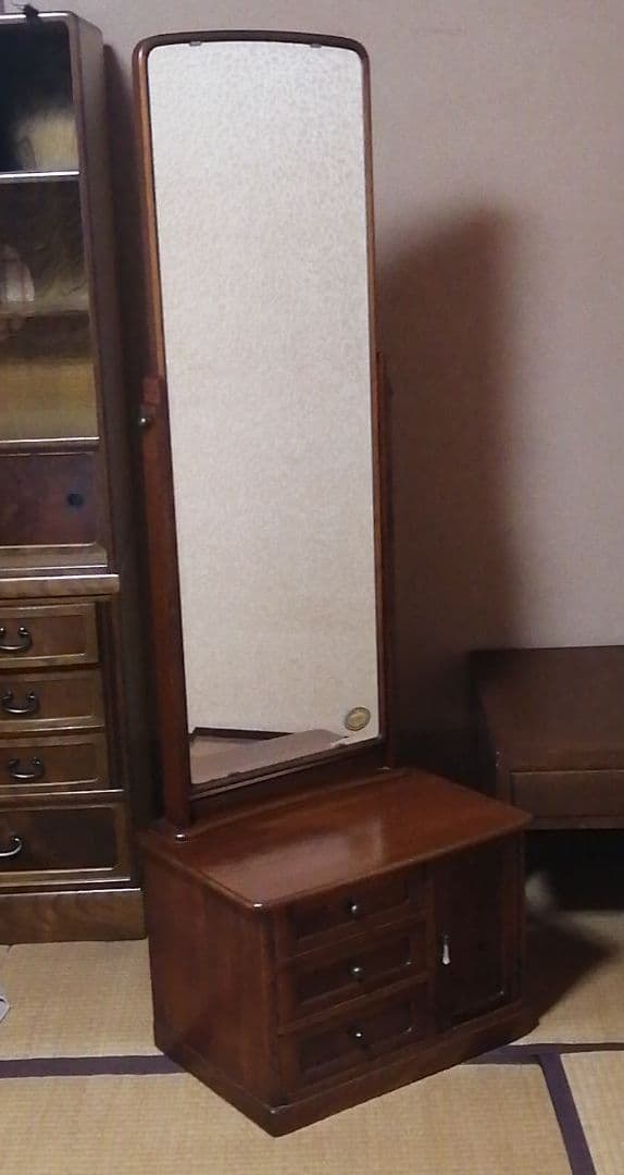 値下げ！和風鏡台　昭和　レトロ