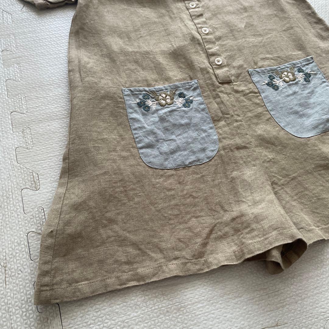 Apolinaアポリナ MILA ROMPER - BRACKEN　5-7Y