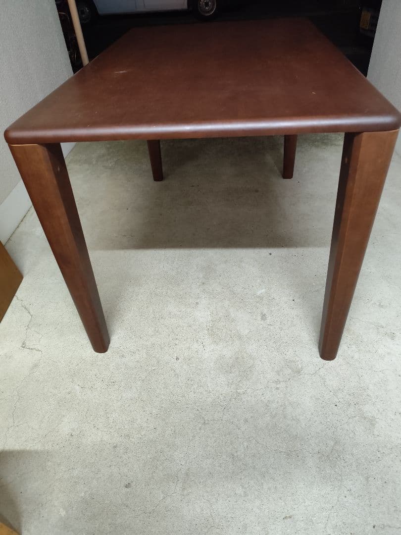 ステルスこたつヒーターダイニングテーブル（120cm）＋チェア2脚