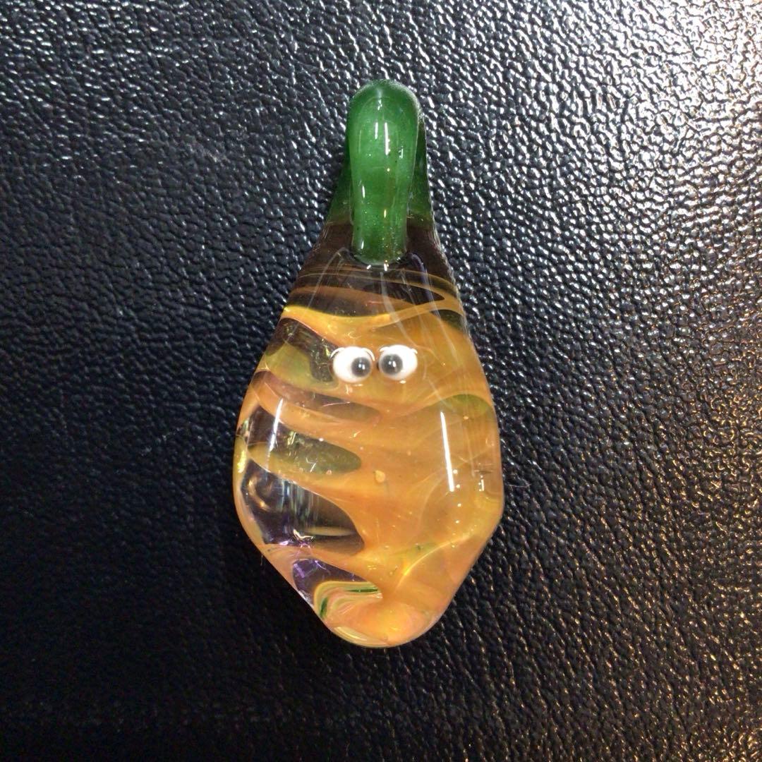 F　ペンダントトップ　SILICOSIS　シリコシス　ガラス玉 ネックレスパーツ