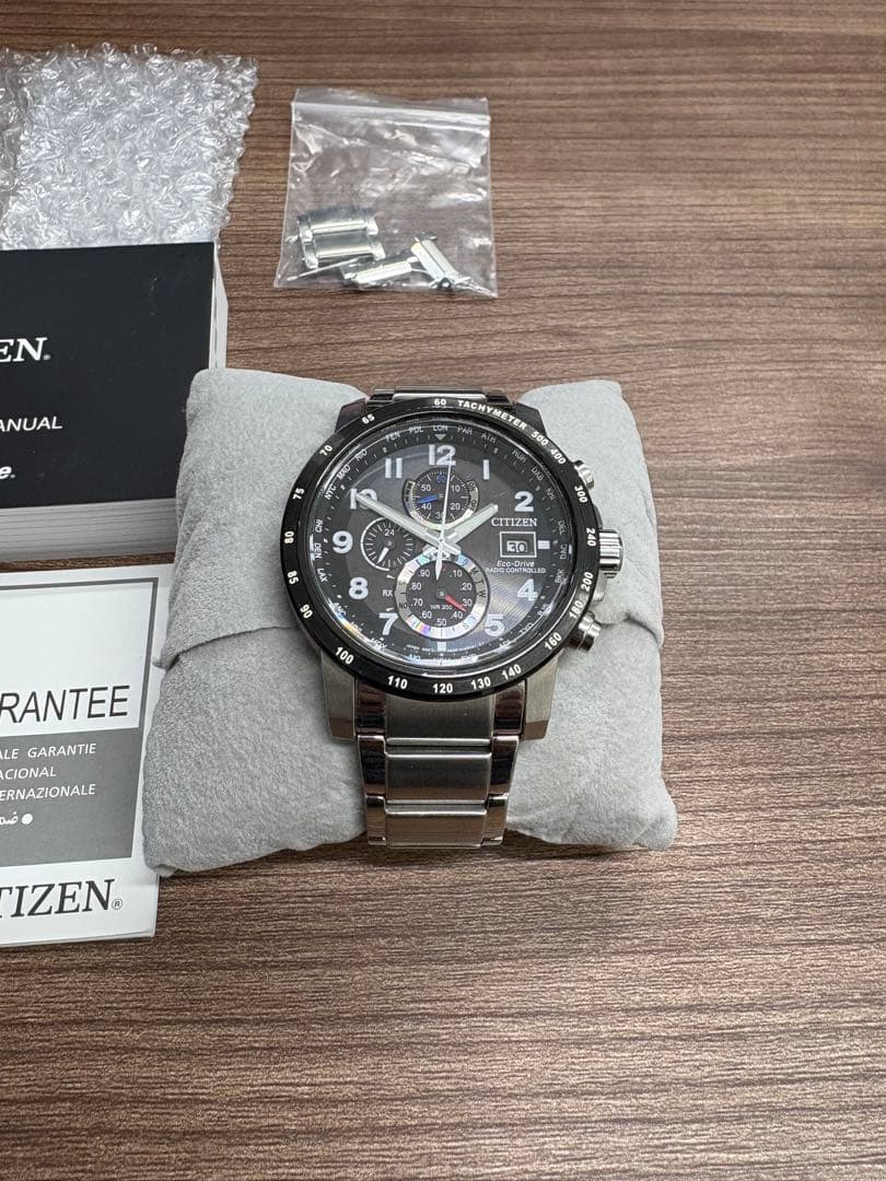 シチズン CITIZEN エコドライブ ソーラー 電波腕時計AT8124-83E