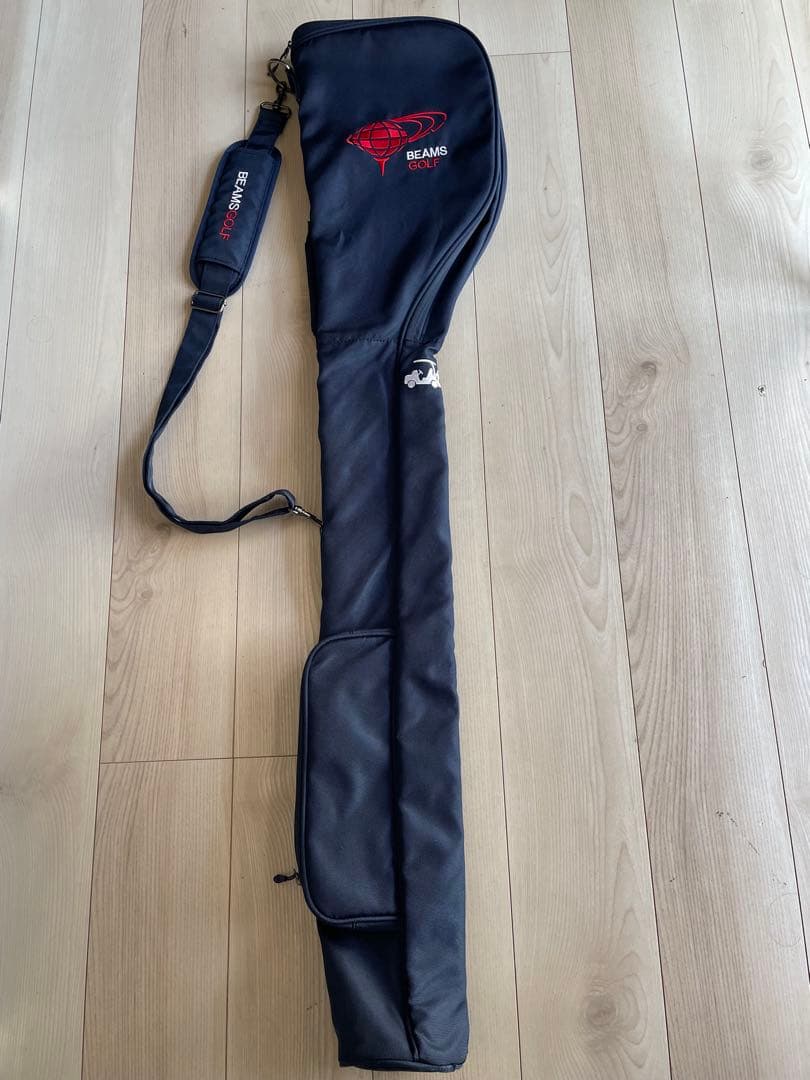 BEAMS GOLF ゴルフバッグ ネイビー クラブケース