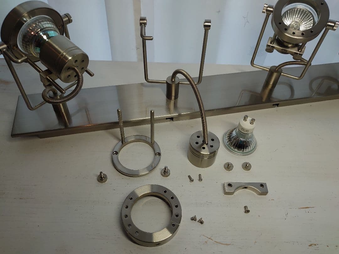 天井照明 ライト レトロ ビンテージ照明 GU10口金タイプ電球