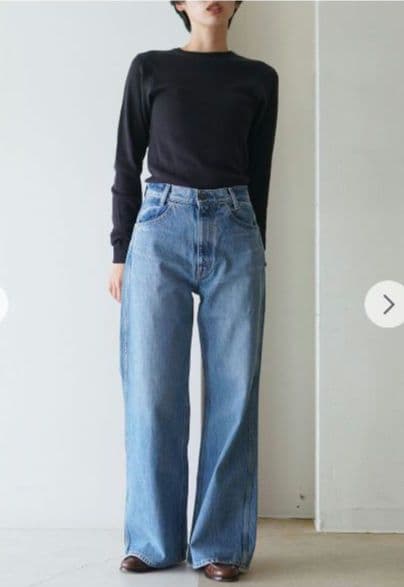 新品タグ付き THE SHINZONE フレアデニム 36サイズ　パリジェンヌ