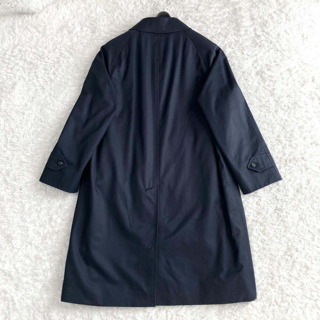 希少色✨バーバリーズ ステンカラーコート ライナー ノバチェック 濃紺 M