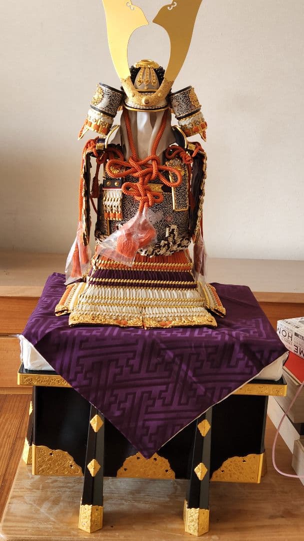 豪華 五月人形 武士の鎧 約60cm.10号。特別価格！