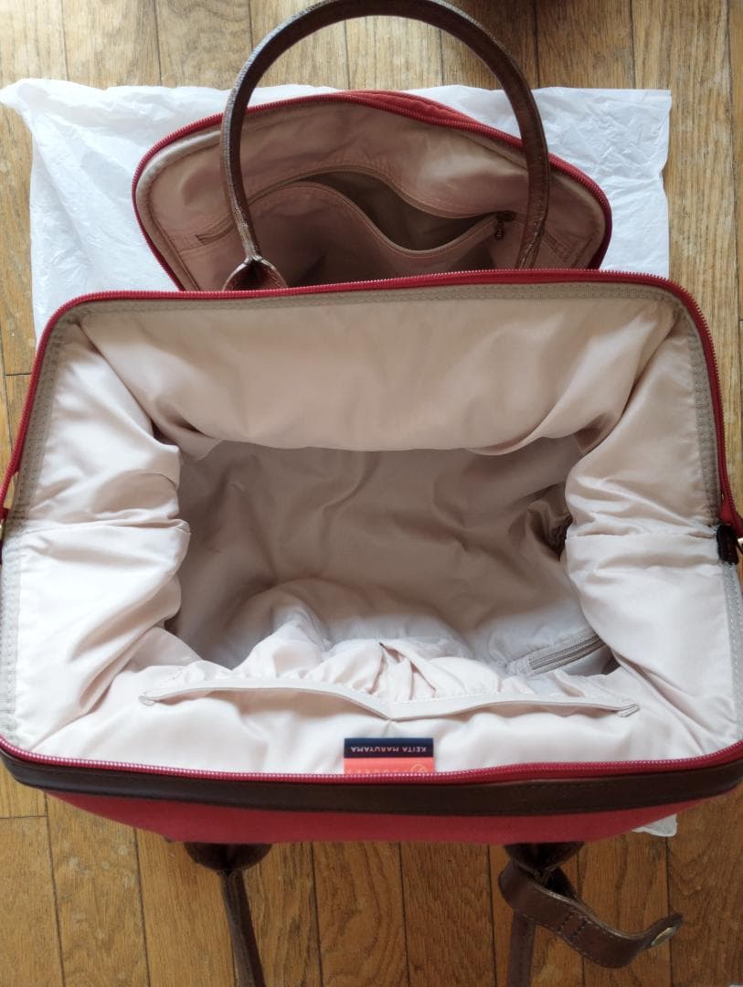 値下げ✨️美品★ACEエースKEITA MARUYAMAキャリーバック2気室切替