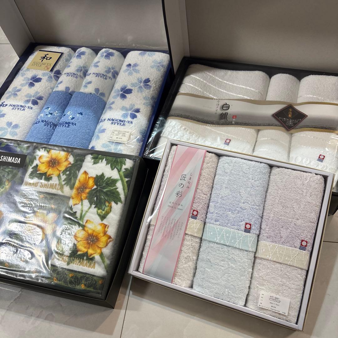 タオルまとめ売り　今治タオル　白銀　NAGOMI-YASTYLE JUNKO