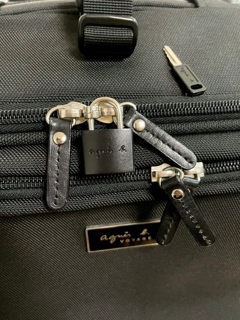 アニエス ベー ボヤージュ　黒キャリーケース