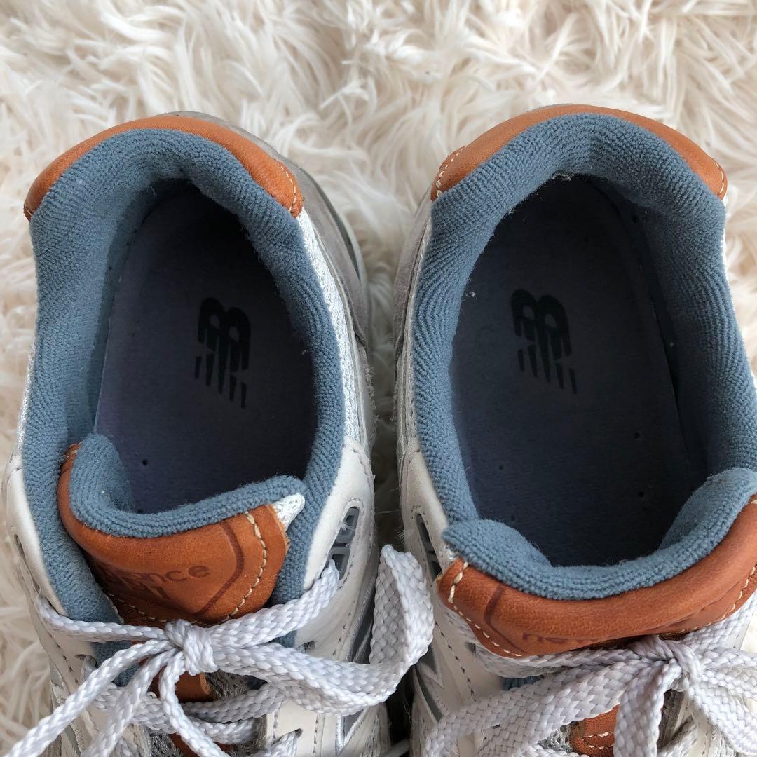イングランド製NEW BALANCEニューバランス991スニーカーホワイトグレー