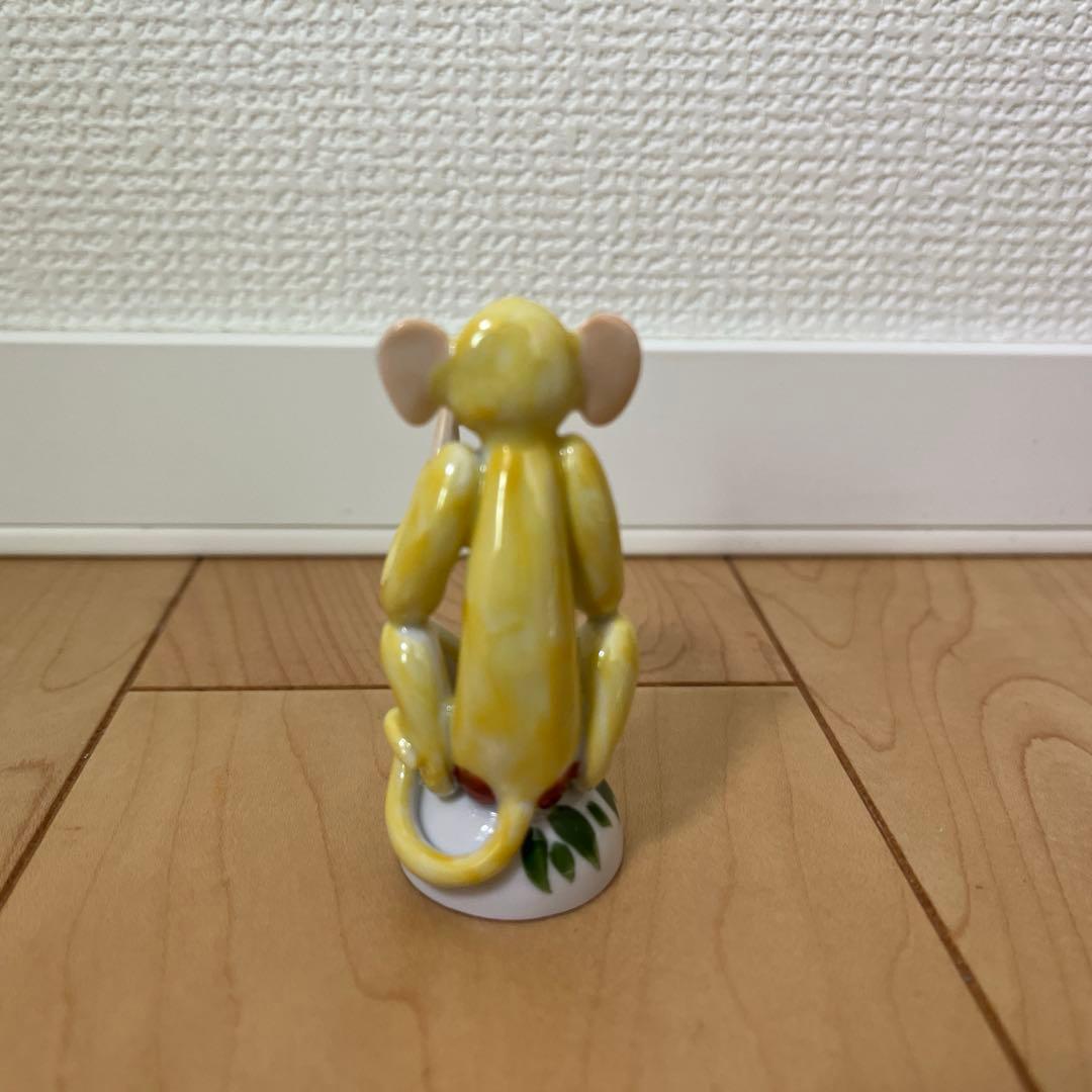 Meissen マイセン 干支シリーズ 丑　うしどし　さるどし　フィギュリン